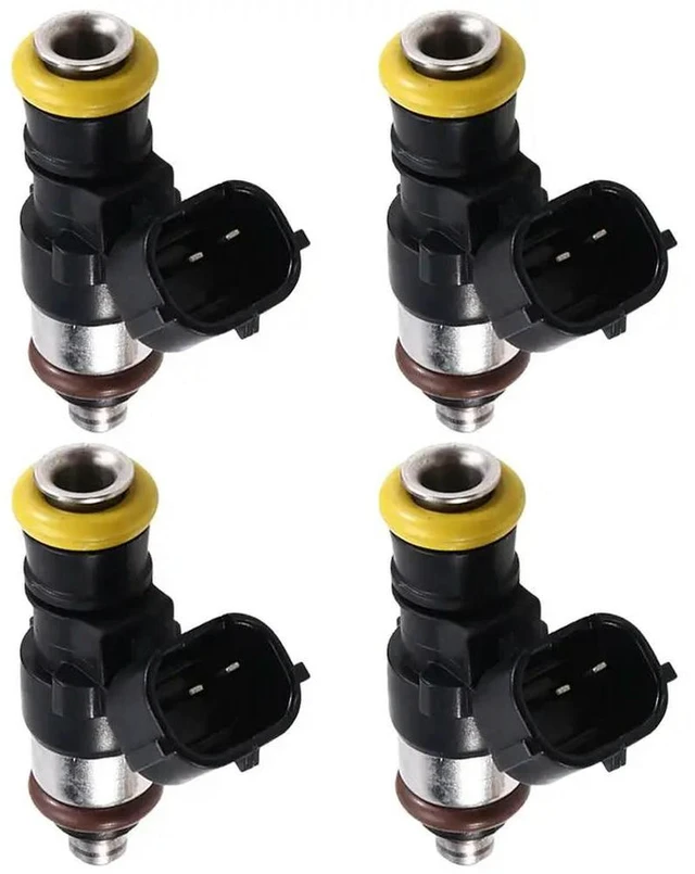 Alt view image 3 of 3 - Ecofuel Compatible 4Pcs Fuel Injector Set For VW 1.0-2.0 03C906039A 03C906039B 0280158831