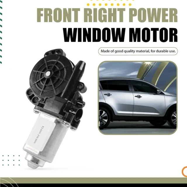 Alt view image 2 of 3 - Front Right Passenger Power Window Motor For Kia Sportage 11-16