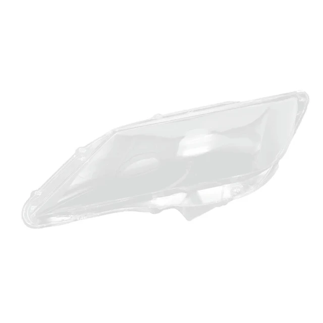 Alt view image 2 of 3 - For Toyota Camry 2012 2013 2014 Car Front Headlight Cover Lampshade Caps Head Light Lamp Shell Accessories