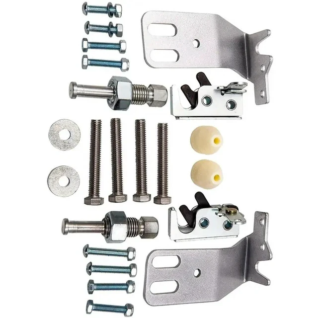 Alt view image 2 of 3 - Front Door Slam Latches Kit For Polaris UTV RZR4 900 XP RZR 800 570 Motorcycle Parts For Polaris