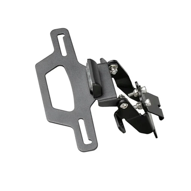 Alt view image 3 of 3 - Aluminum Alloy Folding License Plate Holder Designed For Honda CBR Series 2019 Through 2025 Motorcycle Accessories