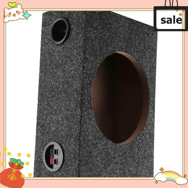 Alt view image 2 of 3 - Single 8-Inch Sealed Universal Speaker Boxes Car Speaker Box Car Subwoofer Boxes For Car Music