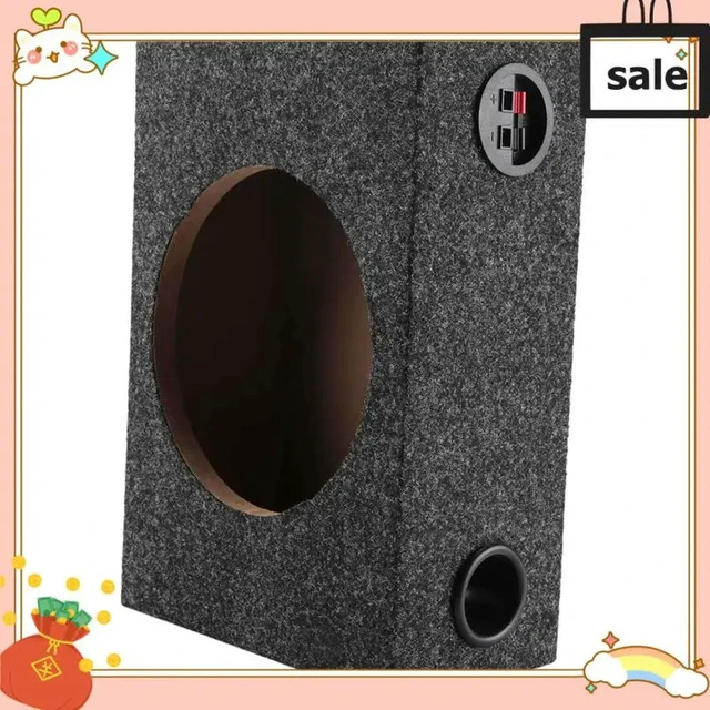 Alt view image 3 of 3 - Single 8-Inch Sealed Universal Speaker Boxes Car Speaker Box Car Subwoofer Boxes For Car Music