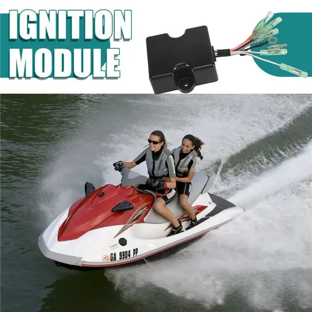 Alt view image 3 of 3 - 62T-85540 Ignition CDI ECU For Wave Runner VX700 Water Jet Engine RA700 SJ700 WB700 62T-85540-01 62T-85540-00
