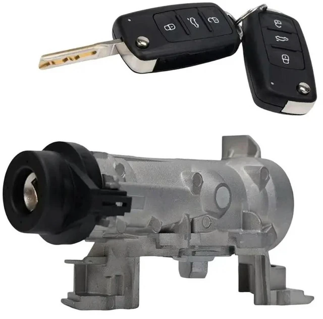 Main image of Ignition Switch Lock With Key Kit 1K0905851B For Seat Skoda VW Golf 5 Et 6 Golf Plus 1K0905851 30936044 Car