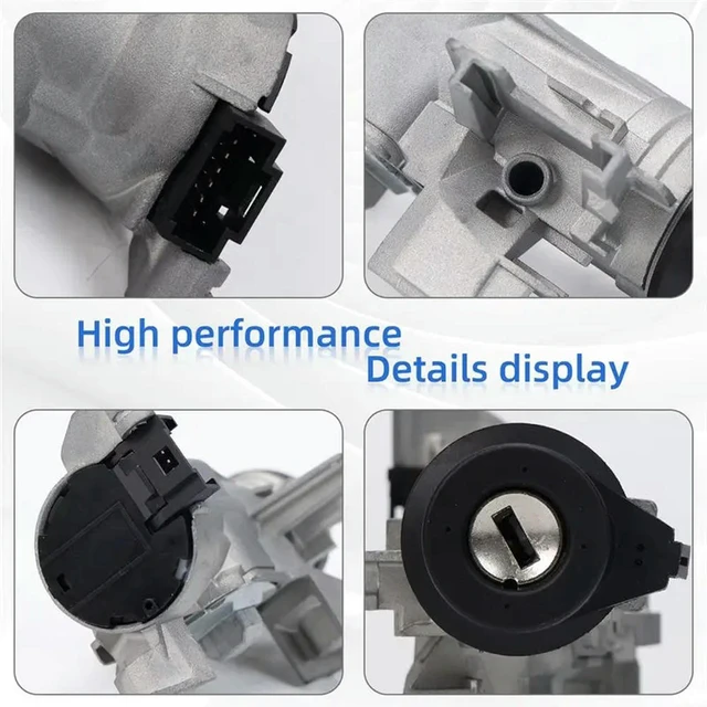 Alt view image 2 of 3 - Ignition Switch Lock With Key Kit 1K0905851B For Seat Skoda VW Golf 5 Et 6 Golf Plus 1K0905851 30936044 Car
