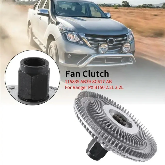 Alt view image 2 of 3 - Car Fan Clutch Fan Clutch Replace Fan Clutch 115835 For Ford Ranger PX Mazda BT50 2.2L 3.2L Turbo Crude Oil Replace