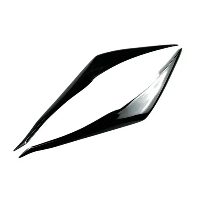 Alt view image 3 of 3 - Car Front Headlight Eyebrow Resin Head Light Eyelid Eyebrow For Honda Fit Freed GB3 GB4 GP3 2008-2016