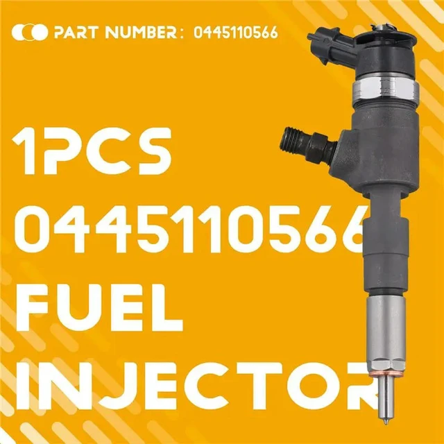 Alt view image 2 of 3 - 0445110566 9802776680 Fuel Injector For 308 508 Citroen C4 C4 DS Ford Fusion 1.6 HDI 14-18