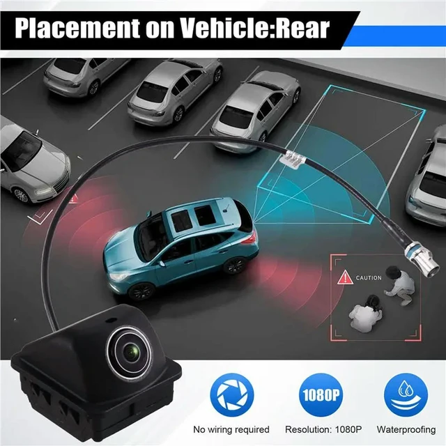 Alt view image 2 of 3 - Rear View Parking Camera Car For JAC JS6 Sei6 3667240U2401 Rear Panoramic Camera