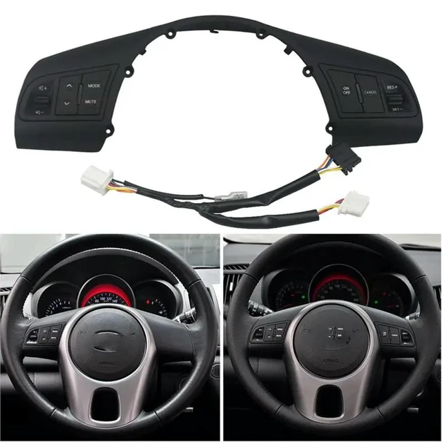 Alt view image 3 of 3 - For Cruze Malibu Steering Wheel Multifunction Button 96700-2K000WK 56171-2K000 56190-2K000 96440-2K300