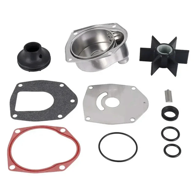 Alt view image 3 of 3 - 817275A5 Water Pump Impeller Repair Kit For Mercury 4-Stroke 40-115Outboard Motor 46-817275A5 46-817275Q05