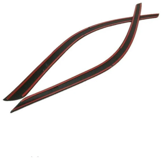 Main image of Carbon Fiber Front Headlight Eyebrow Cover Trim For Toyota CHR CH-R 2016-18