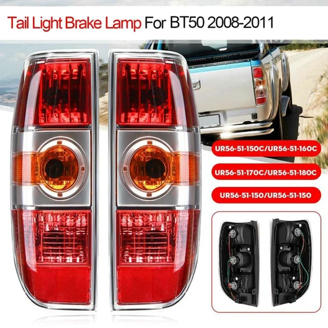 Alt view image 3 of 3 - Car Rear Taillight Brake Lamp Tail Lamp For Mazda BT50 2007-2011 UR56-51-150 UR56-51-160 With Wire Harness