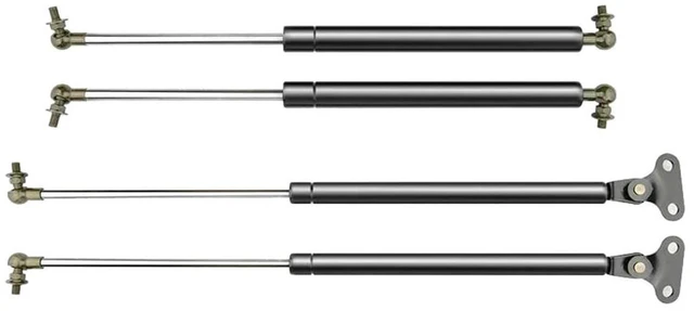Alt view image 2 of 3 - For Toyota Land Cruiser 100 Series Lexus LX470 1998-2007 Front Hood & Tailgate Rear Hatch Lift Supports Shock Struts