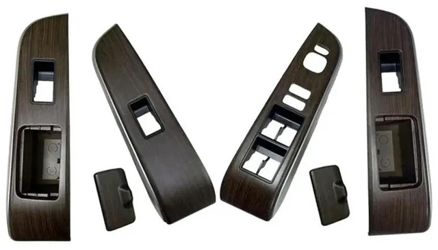 Main image of 4Pcs Window Glass Lifter Switch Panel Trim Cover Kit For Toyota Camry 2012-2017 74271-06330 74272-06340 74231-06420 B