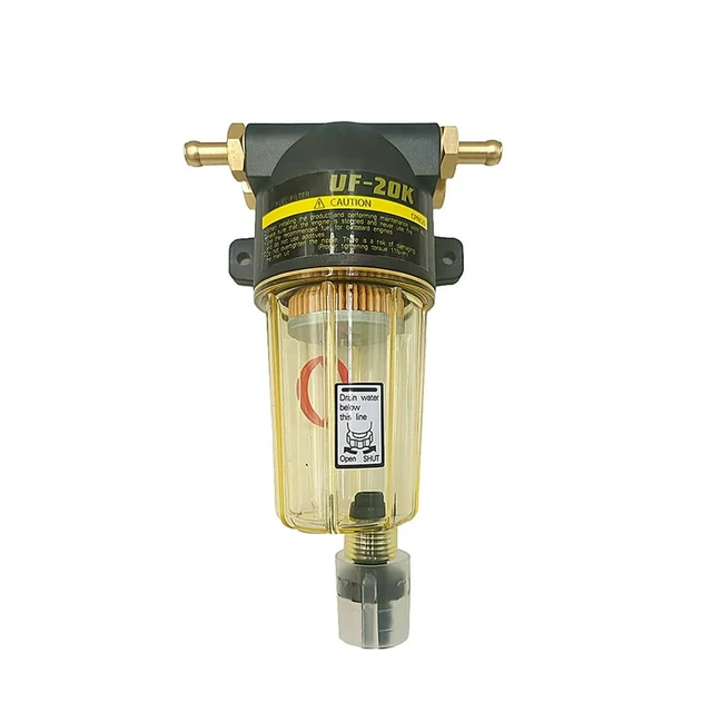 Alt view image 3 of 3 - For For UNIKAS Tohatsu Four-Stroke Outboard Engine UF-20K UF20K Fuel Water Separator Replacement Part 90794-46909