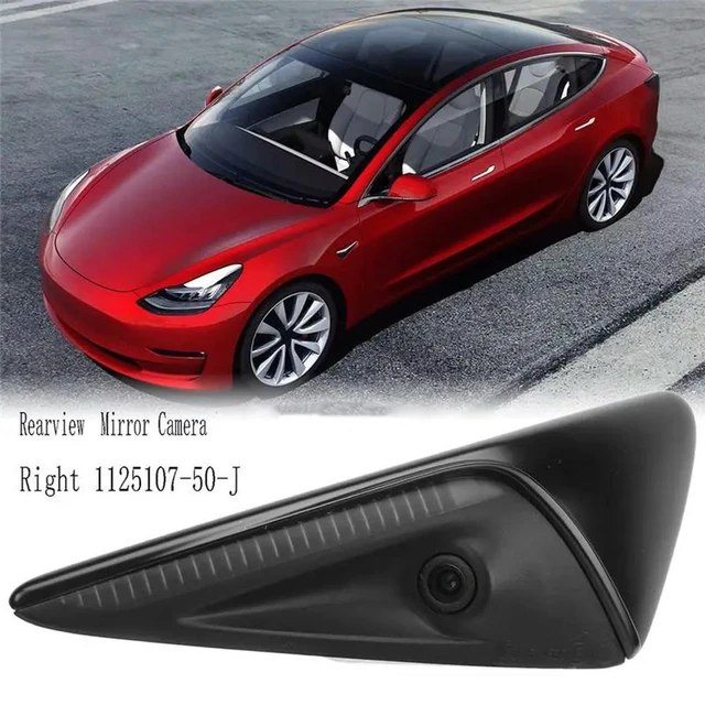 Alt view image 2 of 3 - Front Side Wing Fender Camera Rearview Mirror Camera For Tesla Model 3 Y 2017-2022