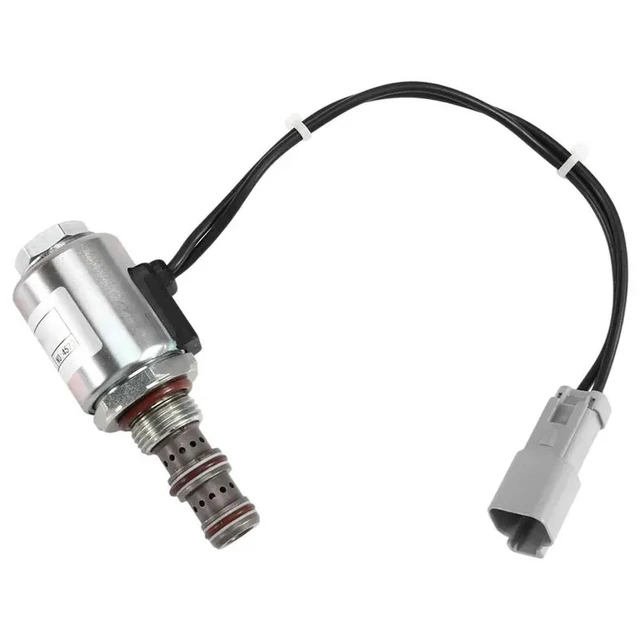 Alt view image 2 of 3 - For Holland 575E 675E B95 B110 LB75 Case 580SR 590SR Compatible Solenoid Valve- For Part Number 9968351