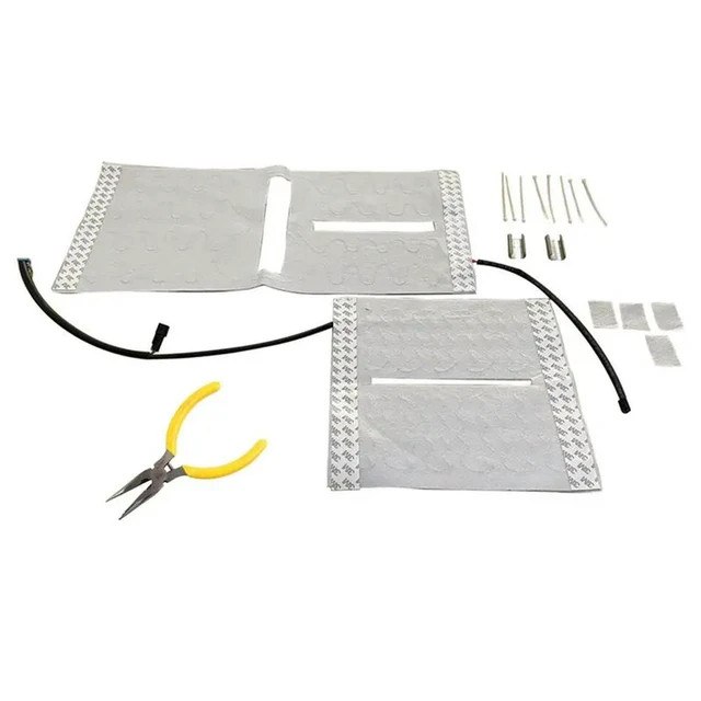 Alt view image 2 of 3 - 2Set Seat Back Heater Kit Seat Bottom&Top Heater Elements Pad 88940288 88940289 For Chevy GMC Pickup 03-07 641106 641105
