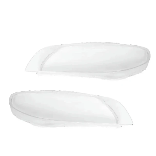 Alt view image 3 of 3 - Left+Right For Volvo S80 S80L 2008-2015 Car Headlight Lens Cover Front Head Light Lamp Lampshade Lamp Shell Cover Clear