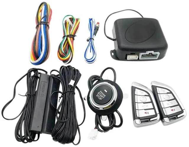 Main image of Car Engine One-Key Start-Stop Button System PKE Keyless Entry System Car Alarm Remote Start Ignition System