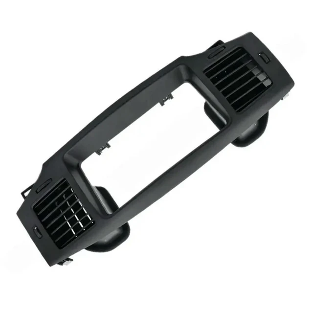 Alt view image 3 of 3 - For Toyota Corolla E120/Kunx Fielder/Altis 2001- 2006 Dashboard Air Vent Grille Middle Air Conditioner Outlet Black