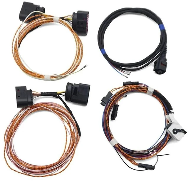 Main image of For Passat B6 Headlight Control Module& Xenon Headlight Automatic Leveling Wiring Harness Kit Bundle