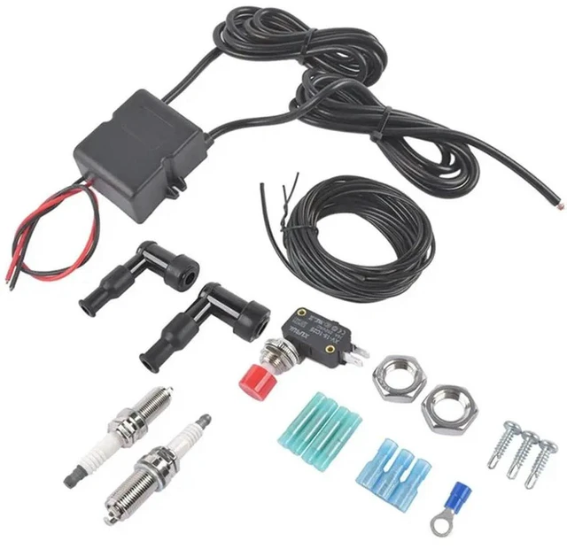 Main image of Flame Thrower Car And Truck Dual Exhaust System Double Flamethrower Exhaust Flame Set Flame Sprayer
