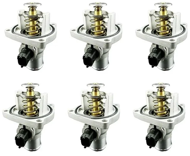 Main image of For Cruze Sonic Aveo Astra Zafira Signum Compatible 6X Engine Coolant Thermostat Assembly 55578419 96984104 555970