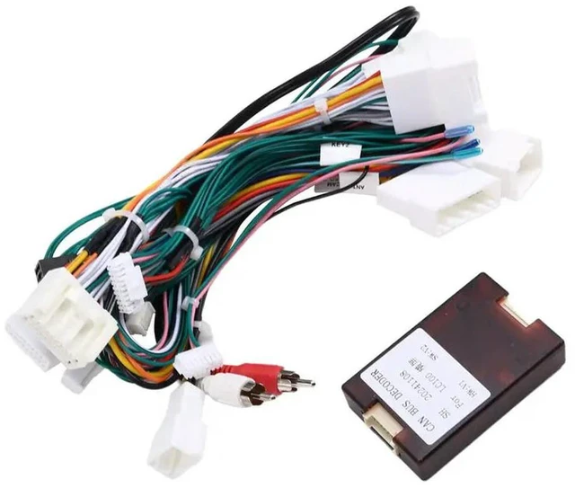 Main image of Car Canbus Box With Cable For Toyota Cruiser LC100 Lexus LX470 Optional Cable Canbus