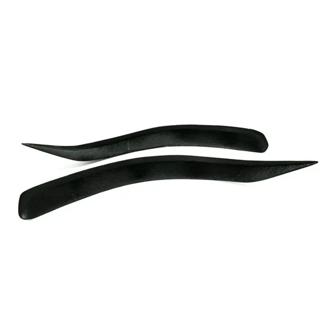 Alt view image 2 of 3 - Carbon Fiber Car Exterior Trim Headlight Eyelid For Toyota Alphard 20 Series 2008-2012 Headlight Eyelid Eyebrow Trims
