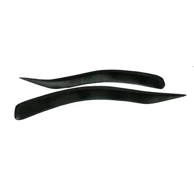 Alt view image 3 of 3 - Carbon Fiber Car Exterior Trim Headlight Eyelid For Toyota Alphard 20 Series 2008-2012 Headlight Eyelid Eyebrow Trims