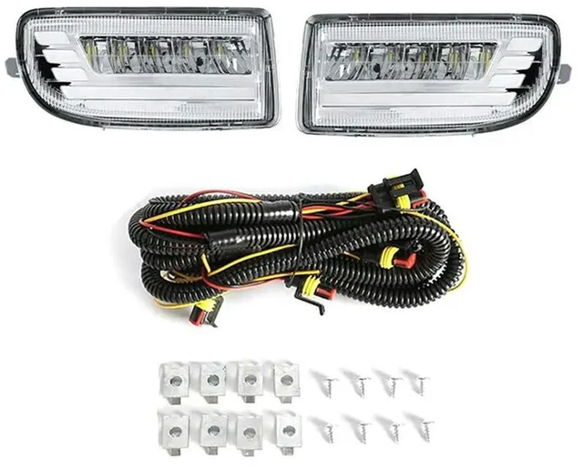 Main image of LED Fog Lights For Toyota Land Cruiser 100 LC100 UZJ100 FZJ10 1998-2008 DRL Turn Signal Daytime Driving Lamp Parts
