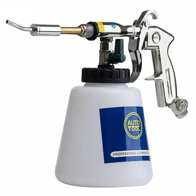Alt view image 2 of 3 - Multi-Functional Car Wash Gun With 2 Uses: Vacuum Cleaner, Cleaning Tool & Tornado Interior Cleaning Machine EU Plug