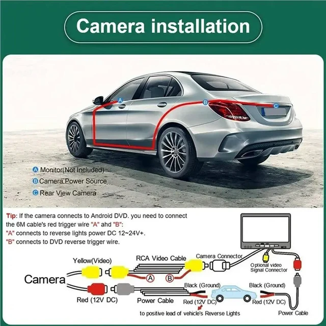 Alt view image 3 of 3 - Car Flipping Reversing Camera For VW Golf 6/7/8 Polo CC Beetle Magotan B6 B7 B8 EOS T-Roc Passat Without LOGO