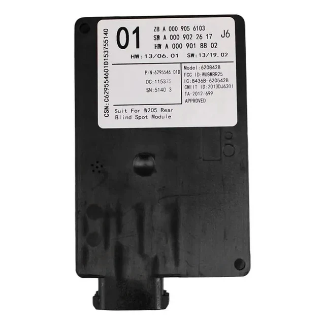 Alt view image 3 of 3 - A0009056103 Rear Blind Spot Distance Warning Radar Sensor For W205 C260 C300 2015-2018 Car