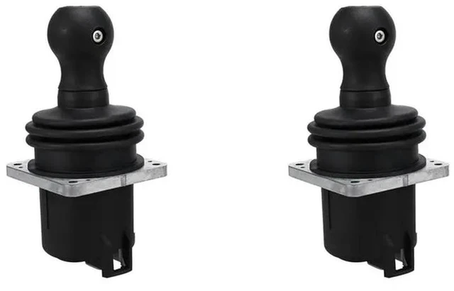 Main image of 2X Industrial Joystick 101174 101174GT GE-101174 Dual Axis With Knob Joystick Controller For Genie Boom Lift