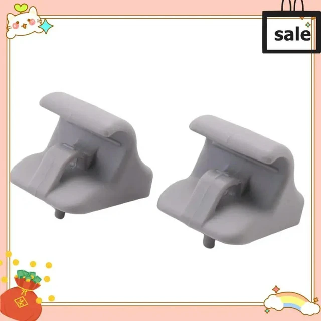 Alt view image 3 of 6 - 8523505100OM Retainer Sunvisor Clips Bracket Grey For Hyundai Getz I20 2008-2015 85235-05100OM Interior Accessories