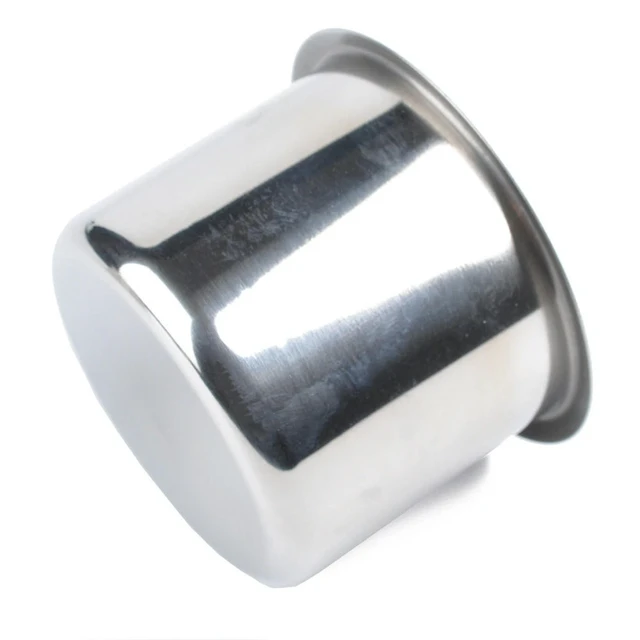 Alt view image 3 of 6 - 2PCS Marine Boat Yacht RV Recessed Cup Drink Can Holder Stainless Steel Drop-In Cup Holder
