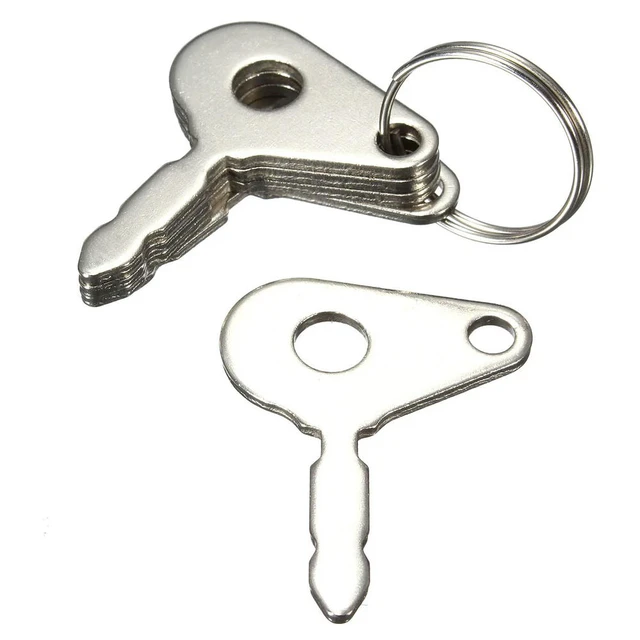 Alt view image 2 of 6 - 5Pcs Ignition Switch Keys For Lucas Tractors Agricultural Ford Heavy Equipment Various Diggers Plant 35670