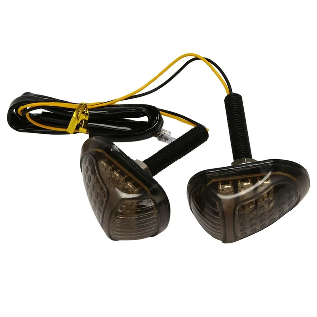 Alt view image 3 of 6 - 1 Pair Motorcycle Turning Light 12V LED Turn Signals Light Shift Lights Blinker Indicator For Honda Grom MSX125 MSX 125