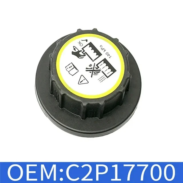 Alt view image 2 of 6 - Engine Coolant Expansion Tank Cap Cooling Kettle Cap For Jaguar S-Type XF XF XE XJ XFR XFR C2P17700