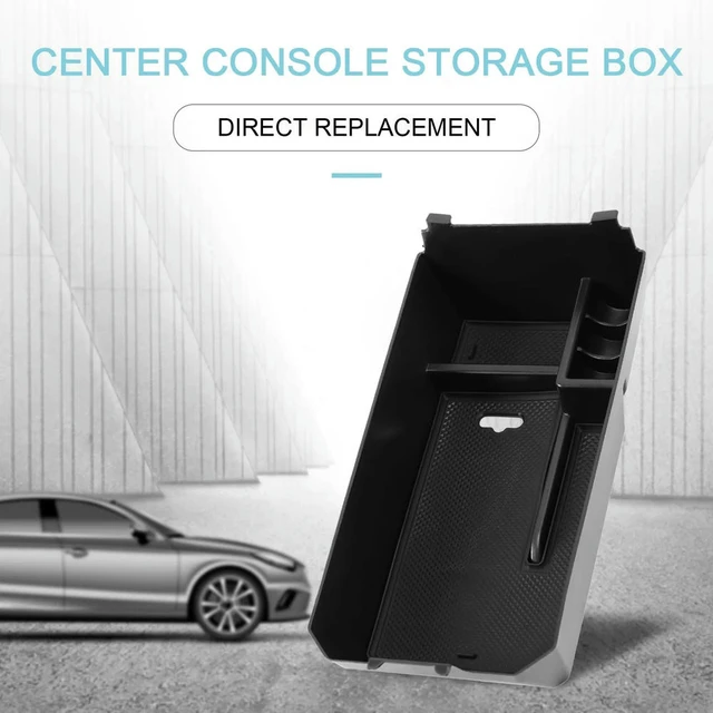 Alt view image 2 of 6 - Centre Console Organizer Tray for Mercedes Benz W205 C Class W253 GLC Class 2015-2020, Console Armrest Box