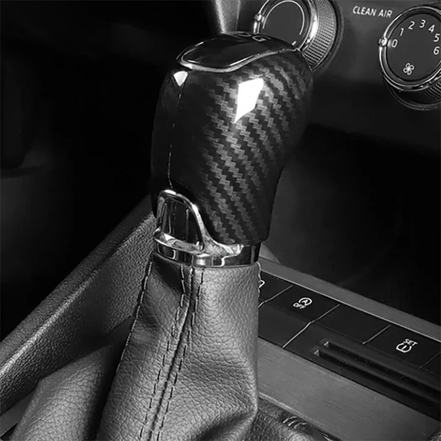 Main image of Carbon Fiber Interior Gear Shift Knob Cover Trim Handle Sleeve Buttons Cover Sticker for Skoda Octavia A7 Superb Fabia