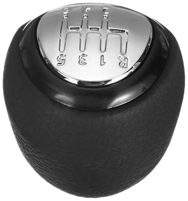 Main image of Gear Shift Knob Leather Lever Shifter For SAAB 93 9-3 SS 2003-2012 Car Styling