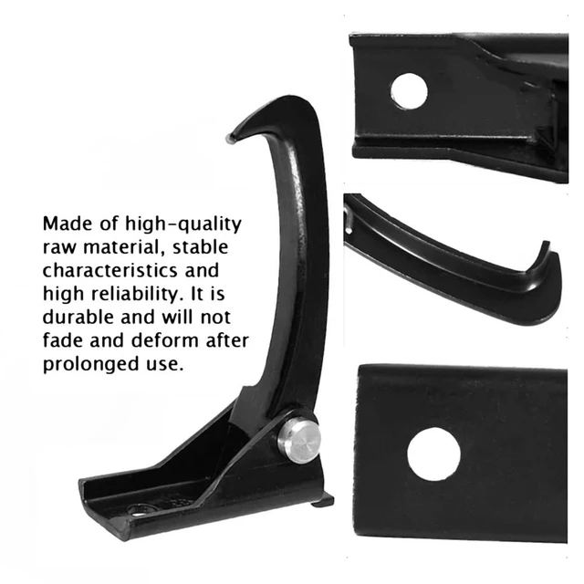 Alt view image 3 of 6 - Car Accessories Hood Safety Catch Hook For Jeep Wrangler For JK 2007-2018 Crown 55395654AA