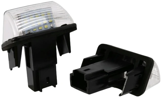 Alt view image 3 of 6 - 18 LED License Plate Light For 206/207/307/308 For Citroen C3/C4/C5/C6