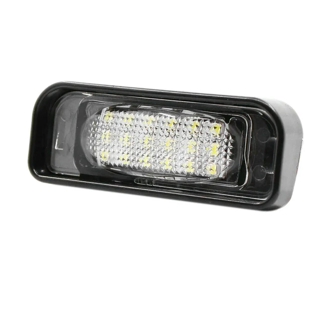 Alt view image 5 of 6 - 2Pcs White Led Number License Plate Light Lamp For Mercedes Benz W220 S Class 1999-2005