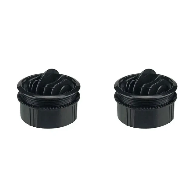 Alt view image 4 of 6 - 2X Universal Spherical Air Vane Round A/C Air Conditioning Outlet Vent For RV Bus Car (71/63/25Mm)